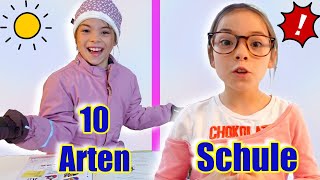 10 Arten von Schule bei Corona  Schüler und Klassen  Clarielle [upl. by Eenafets303]