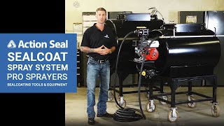 Sealcoat Spray System  Pro Sprayers  Sealcoating Tools amp Equipment  Action Seal [upl. by Herwick]