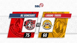 BC Boncourt vs Lugano Tigers  Game Highlights [upl. by Prudence]