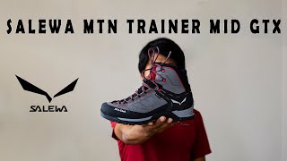 SALEWA MTN TRAINER GTX ║REVIEW ║ ESPAÑOL [upl. by Yelak849]