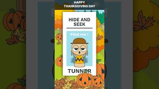 Thanksgiving Hide and Seek with Tunner  Sprunki Incredibox Sprunki Tunner Shorts [upl. by Kevyn]