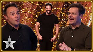 BEATBOXING pro gets Ant amp Decs GOLDEN BUZZER  Auditions  BGT 2023 [upl. by Eninnaj]