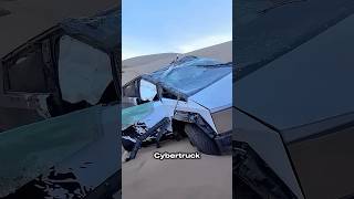 SO THEY AREN’T INVINCIBLE🤦🏻‍♂️ automobile youtubeshorts funnyvideos cars tesla cybertruck [upl. by Noemis447]