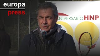 Sánchez Vicario ensalza el papel de las 4 escuelas toledanas de tenis en sillas de ruedas [upl. by Hills195]