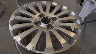 How to Prepare Alloy Wheels for Painting [upl. by Akirahs]