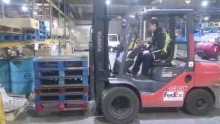 Learning to drive a forklift [upl. by Reddin857]