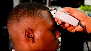 BARBER TUTORIAL How To Cut A Fade For Beginners by Garrick Dixon [upl. by Oflodor]