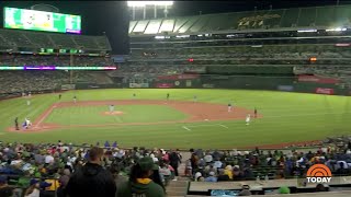 As play their last Oakland game ending 57 storied years [upl. by Hteik42]