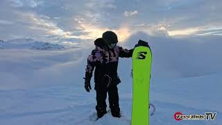 Test Snowboard SALOMON Dancehaul 2025 [upl. by Arratal]