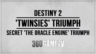 Destiny 2 How to unlock the secret Twinsies Triumph  Secret Triumph in The Oracle Engine Bounty [upl. by Barsky]