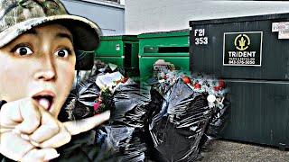 COSAS que TIRAN Las tiendas de Estados Unidos BASURA GRATIS dumpsterdiving [upl. by Admana810]