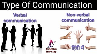 Type of communication संचार के प्रकार in Hindi for UGC NET SET BCOM BCA BTECH MCOM MBA [upl. by Odarnoc]