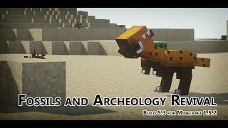 Fossils and Archaeology Mod For Minecraft 152 [upl. by Ikuy]