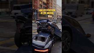 Car destruction Car crash test in the matrix awakens Unreal Engine 5 PlayStation 5 [upl. by Mail625]