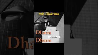 Dharm means Dharm  fyp [upl. by Enneite]