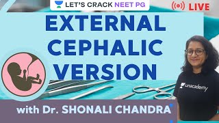 External Cephalic Version  NEET PG 2021  Dr Shonali Chandra [upl. by Nytsirc]