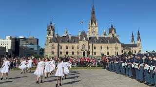 Fête du Canada 2024｜Ottawa｜Les programmes de musique des escadrons des cadets de lair 75 amp 742 [upl. by Sivel506]