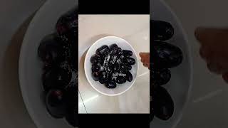 neredu pandlu  Jamun fruit health benefitsmy favorite fruit😍😍shortsfeed ytshorts [upl. by Apple]