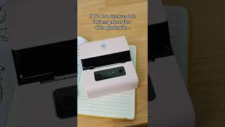 Discover the PocketSized Portable Printer for Instant Printingphomemo labelmaker studywithme [upl. by Poock523]