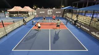 093023  Atlanta Metro  MixPro 50  Gold Match  Simon Granot vs Welsher Oliveira  Game 1 [upl. by Ansilme]