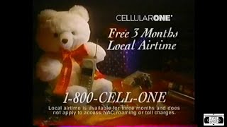 CellularOne Christmas Commercial  1996 [upl. by Nymzaj793]