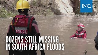 Dozens still missing in South Africa floods [upl. by Notyalc]