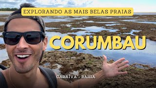 Caraíva Bahia O espetáculo marinho de Corumbau Barreiras de Corais e Praia Submersa [upl. by Annil]