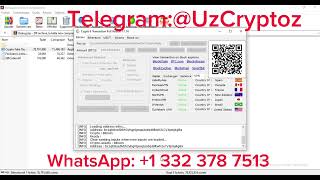 How to send flash bitcoin with Crypto F Transaction Full Version 1116 [upl. by Spiros166]