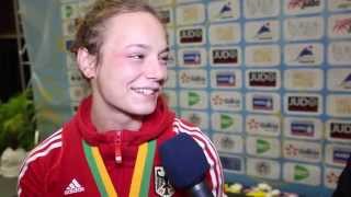 JuniorenWM 2014 JWMDritte Vivian Herrmann im Interview [upl. by Martinic]