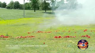 FR136 Thunderbomb  16000 Roll of Firecrackers [upl. by Aratal]