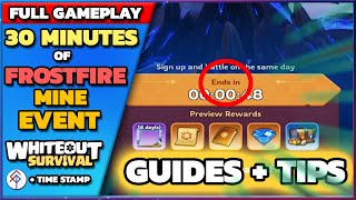 ❄️ Whiteout Survival  🧊🔥 Frostfire Mine Complete Guides amp Tips  Gameplay  Time Stamps [upl. by Sleinad]