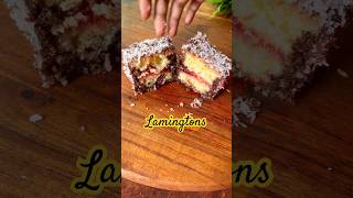 Lamingtons recipe lamingtons cake baking australian dessert uniquerecipe recipe [upl. by Adnilemre291]