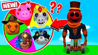 ROBLOX PIGGY RANDOM MAPS amp SKIN CHALLENGE Part 32 [upl. by Sunny]