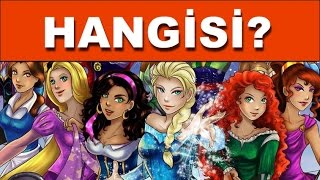 Hangi Disney Prensesisin  Kişilik Testi [upl. by Sandra5]