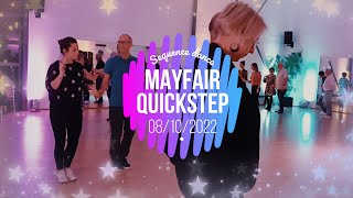 Mayfair quickstep Sequence dance [upl. by Acnairb359]