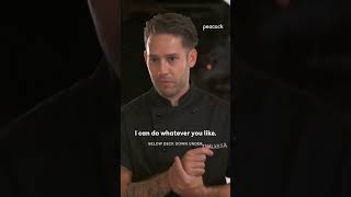 Chef vs guest showdown BelowDeck RyanMcKeown Shorts [upl. by Ballou]