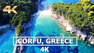 Corfu Greece 4K Drone [upl. by Monteria23]