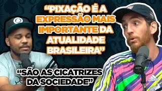 PIXAÇAO É ARTE E QUEM DISCORDA TÁ ERRADO com filipegrimaldi e LoadGraffiti [upl. by Bokaj]