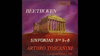 BEETHOVEN  TOSCANINI  Sinfonías V y VIII  LP 1958 [upl. by Weldon665]