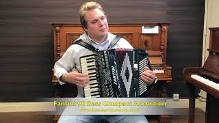 Fantini 96 Bass Compact Accordion [upl. by Haldas136]