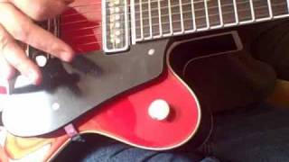 Rebel Rouser cover by Marti and Gretsch G5129 [upl. by Charline]