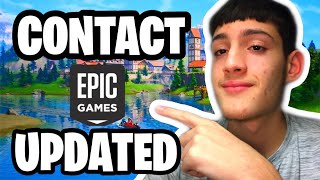 How To EmailContact Epic Games Support 2022 UPDATE [upl. by Nayek298]