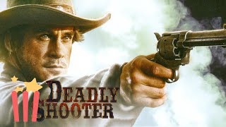 The Shooter  FULL MOVIE  1997  Western Action Gunslinger  Michael Dudikoff Randy Travis [upl. by Jorey]