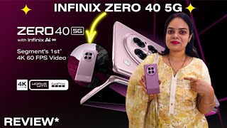 Infinix Zero 40 5G Review 📸  2 Days Review  Camera Test 144 Hz Upto 24 GB Ram 🌟 [upl. by Emoraj681]