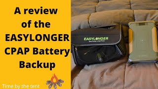 Product review of the EASYLONGER ES960 CPAP Battery Backup [upl. by Yasmine470]