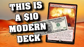 10 Modern Deck  Budget Blast  MTG [upl. by Kelton]