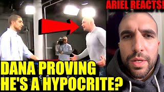 Old Footages Emerges of Dana White arguing with Ariel Helwani on P4P RankingChael on Conor McGregor [upl. by Alwyn454]