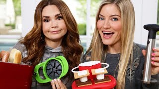 TESTING MORE FUN KITCHEN GADGETS w iJustine Part 2 [upl. by Orion318]