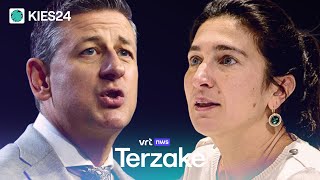 KIES24 Genk Zuhal Demir NVA en Chris Janssens Vlaams Belang in debat [upl. by Ilat358]