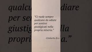 Umberto Eco📖 umbertoeco poesia poesie poeta filosofia frasi frasimotivazionali citazioni [upl. by Ehsom]